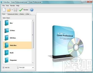 IndaSoftware Cover Pro下载,包装盒设计工具,包装盒设计